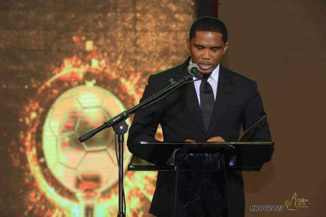 discours de SAMUEL ETO'O FILS