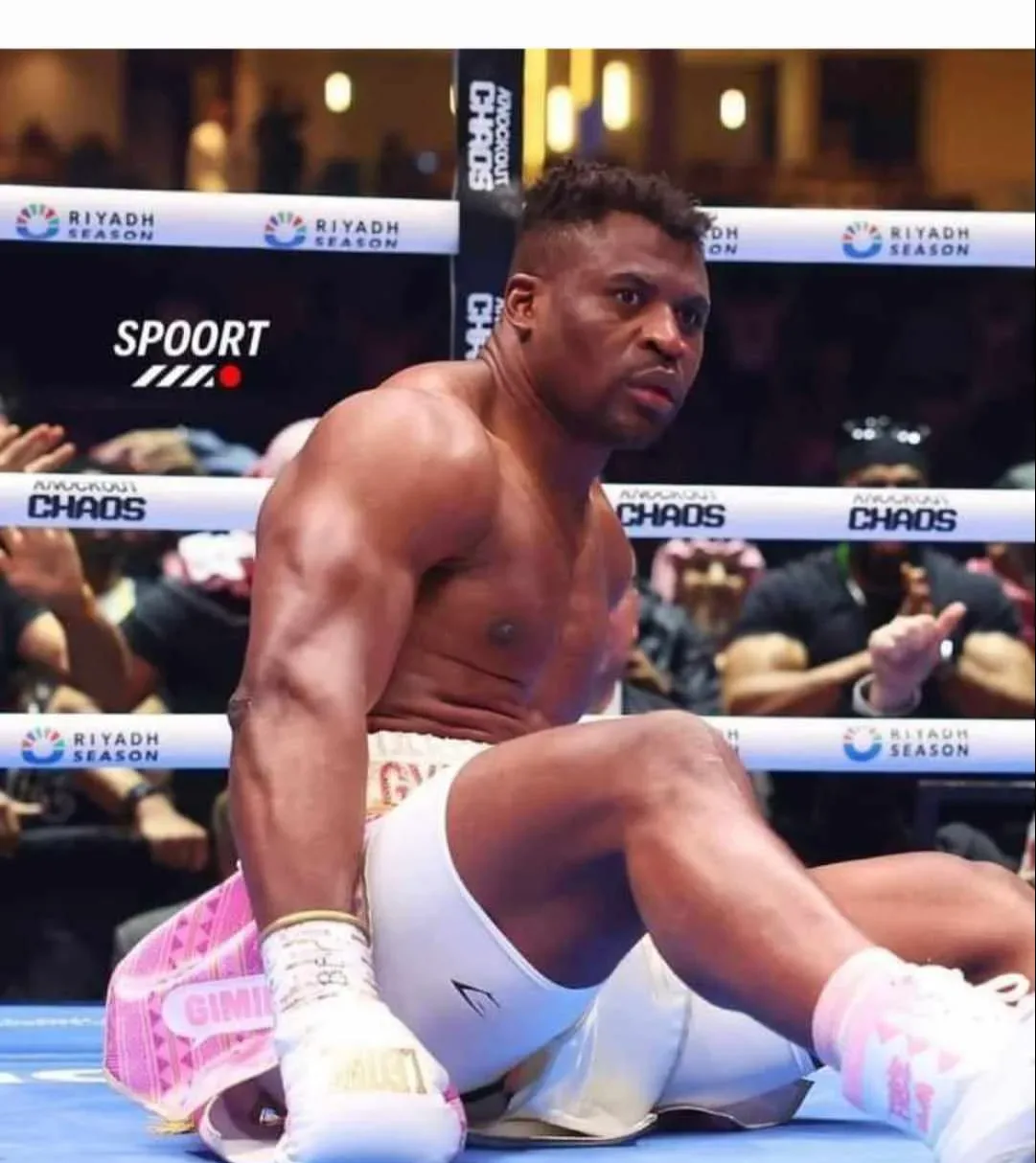 FRANCIS NGANOU ET ANTHONY JOSHUA